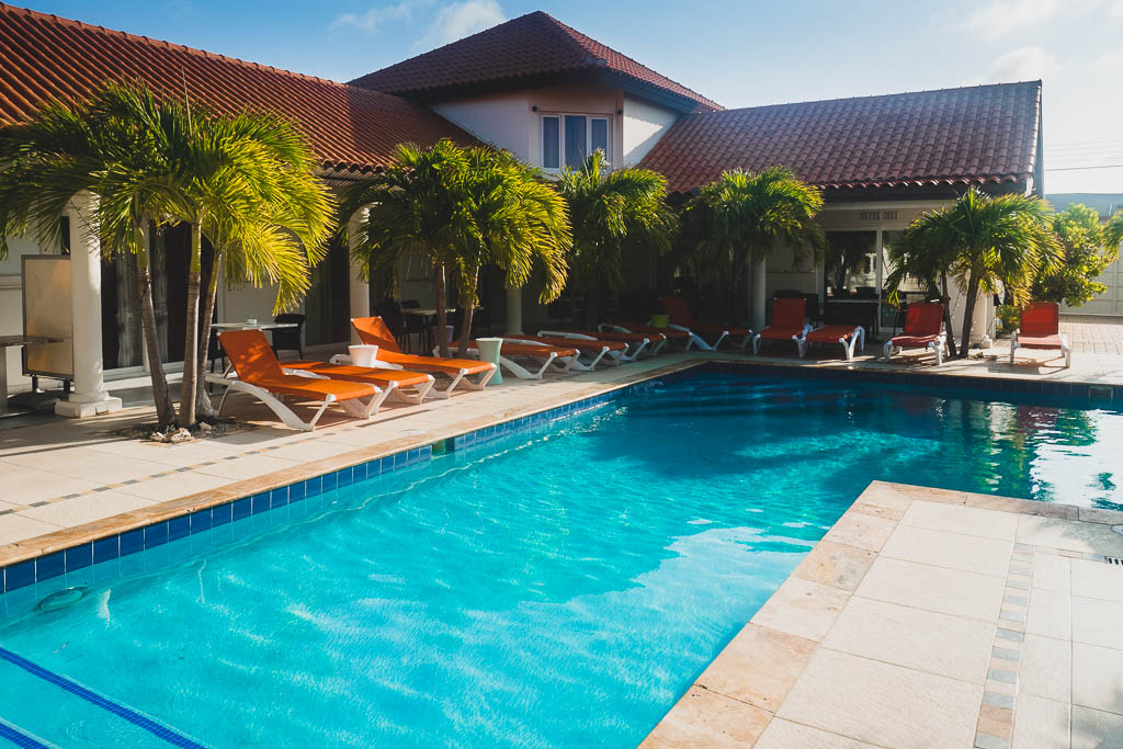 Hotel Swiss Paradise Aruba Villen und Pool
